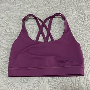 Lululemon Energy Bra Purple